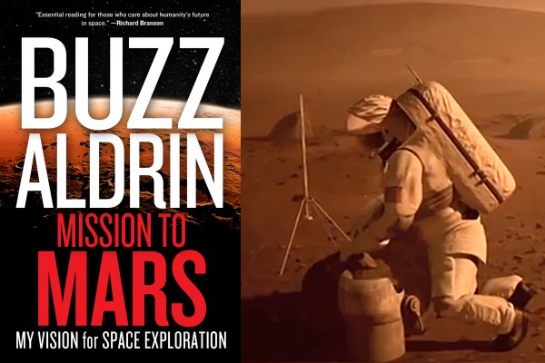 Moonwalker Buzz Aldrin Launches 'Mission to Mars' Book Tour